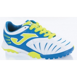 Joma Scarpe Calcetto POWER 302 Outdoor Jr Bianco/Royal/Giallo