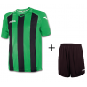 Joma Completo Gara PISA 12 Verde/Nero Uomo