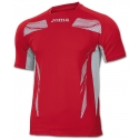 Joma Maglia Running ELITE III M/C Uomo Rosso/Grigio