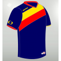 Sportika Maglia DRESDA MC Uomo Blu/Giallo/Rosso