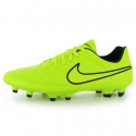 Nike Scarpe Calcio Tiempo V Genio FG Uomo Fluo/Nero