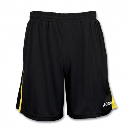 Joma 1146. Pantaloncino TOKIO Uomo Nero/Giallo