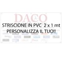 Striscione in PVC 2x1 mt Personalizzato