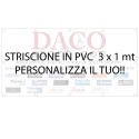 Striscione 3x1 mt Personalizzato