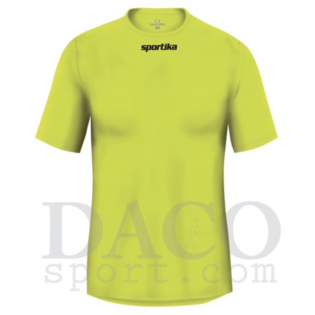 Sportika Maglia BAKU MC Uomo Giallo Fluo