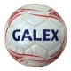 Galex Pallone Calcio STADIO n.5 Bianco/Rosso