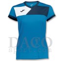 Joma Maglia CREW II MC Donna Azzurro/Blu/Bianco