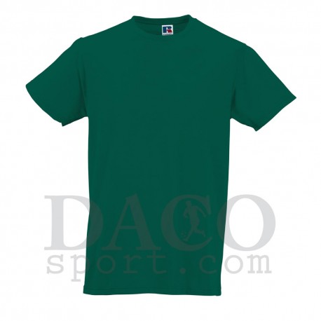 Russell JE155M Maglia 100% Cotone Uomo Verde Bottiglia