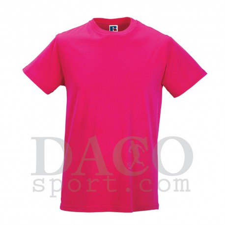 Russell JE155M Maglia 100% Cotone Uomo Fucsia