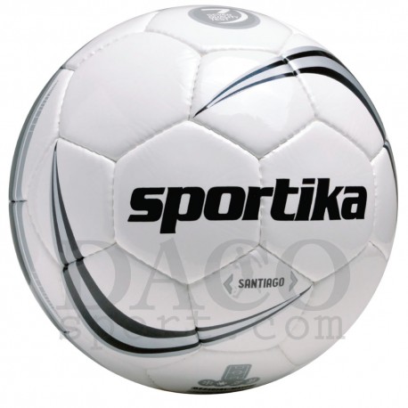 Sportika Pallone Calcio SANTIAGO N.5 Nero/Bianco