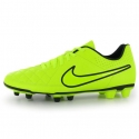 Nike Scarpe Calcio Tiempo V Rio FG Uomo Fluo/Nero